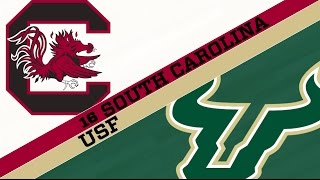 ⁣USF Men's Basketball: USF vs South Carolina Highlights