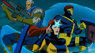 Jean, Cyclops, Cable VS Sentinels Robots Full Fight | X-Men 97 Episode 8