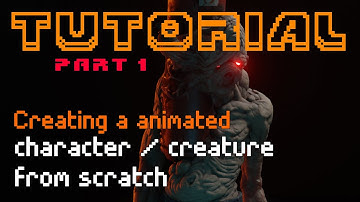 Part 1, Concept Art. (Creating a game characters from scratch in Blender, and Kodon VR.)