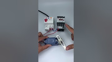 Use limit switch to control contactor