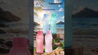 Stay cool. Stay hydrated with Tupperware AquaSafe Water Bottle