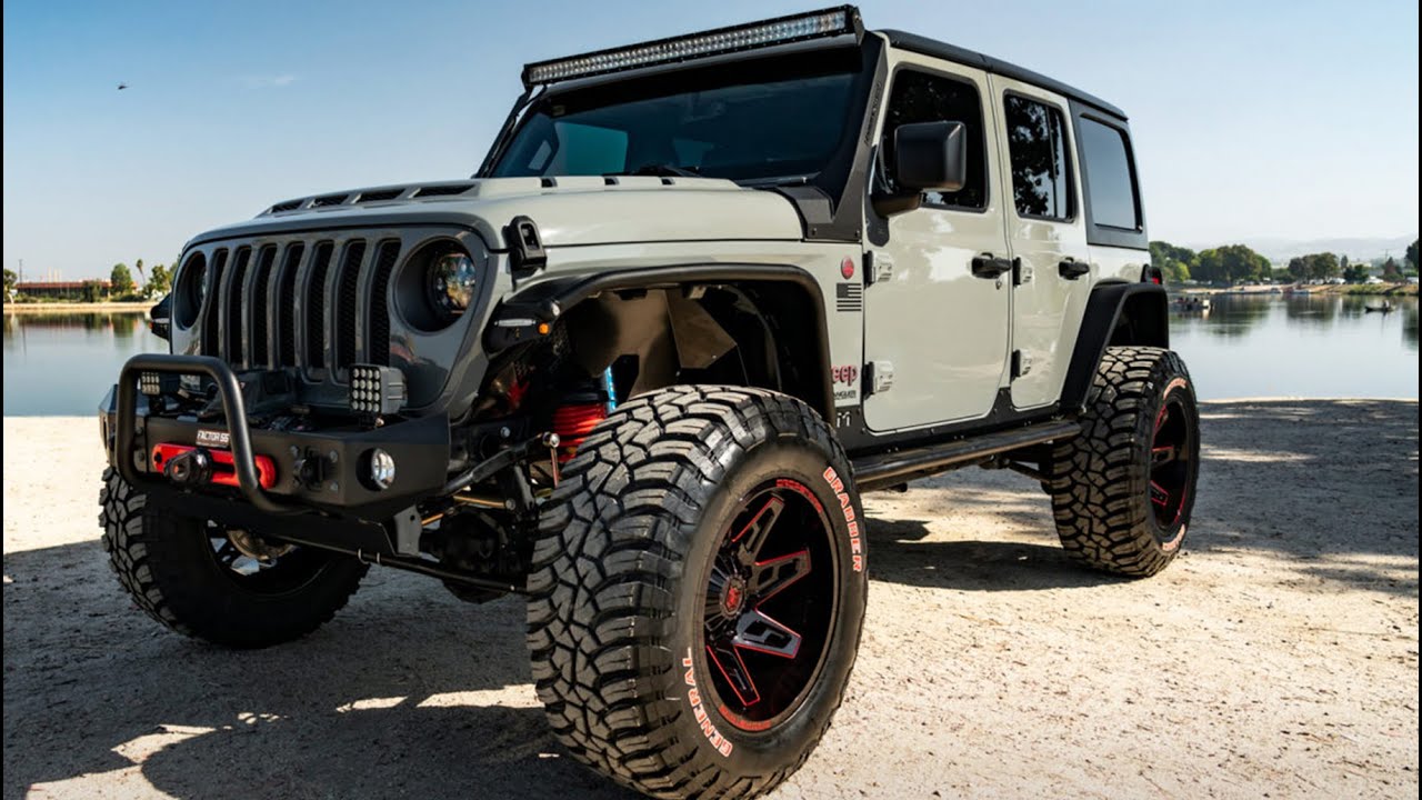 Jeep Wrangler JL on Grabber X3 General Tires: URBAN TREAD - YouTube