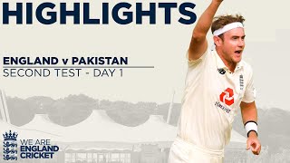 Day 1 Highlights | England Bowlers Take Opening Day Advantage! | England v Pakistan 2nd Test 2020