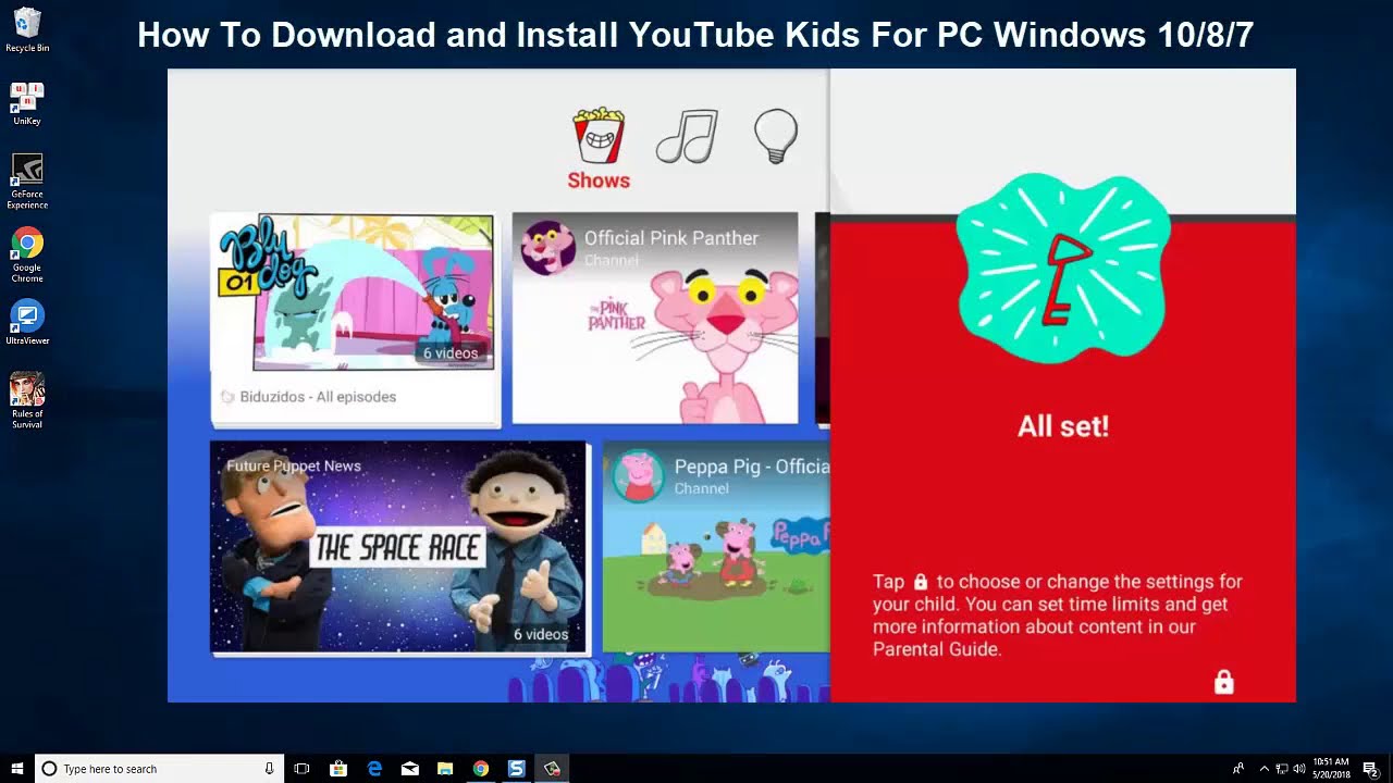 How To Install Youtube Kids On Pc Windows 10 8 7 Mac Windows 10 Free Apps Windows 10 Free Apps - how to download and install roblox in windows 10 8 7 pc complete tutorial youtube