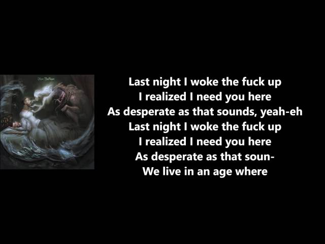 Woke the F*ck Up - Jon Bellion (Lyrics) - YouTube