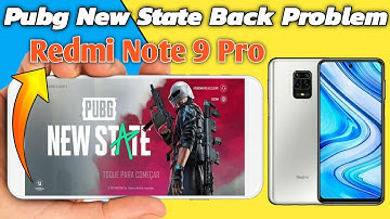 Pubg New State Auto Back In Redmi Note 9 Pro | Pubg new state exit problem | pubg automatically back