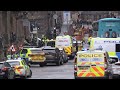 Scene on Glasgow street where 'serious incident' reported | AFP