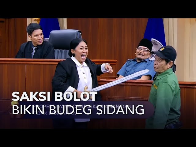 BOLOT JADI SAKSI, PERSIDANGAN DIBUAT BUDEG! (2/3) MAIN HAKIM SENDIRI class=