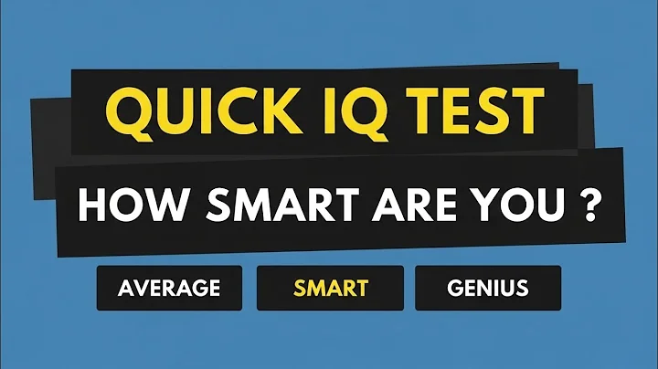 Math Quiz Challenge 1 IQ Test For Genius Only - How Smart Are You