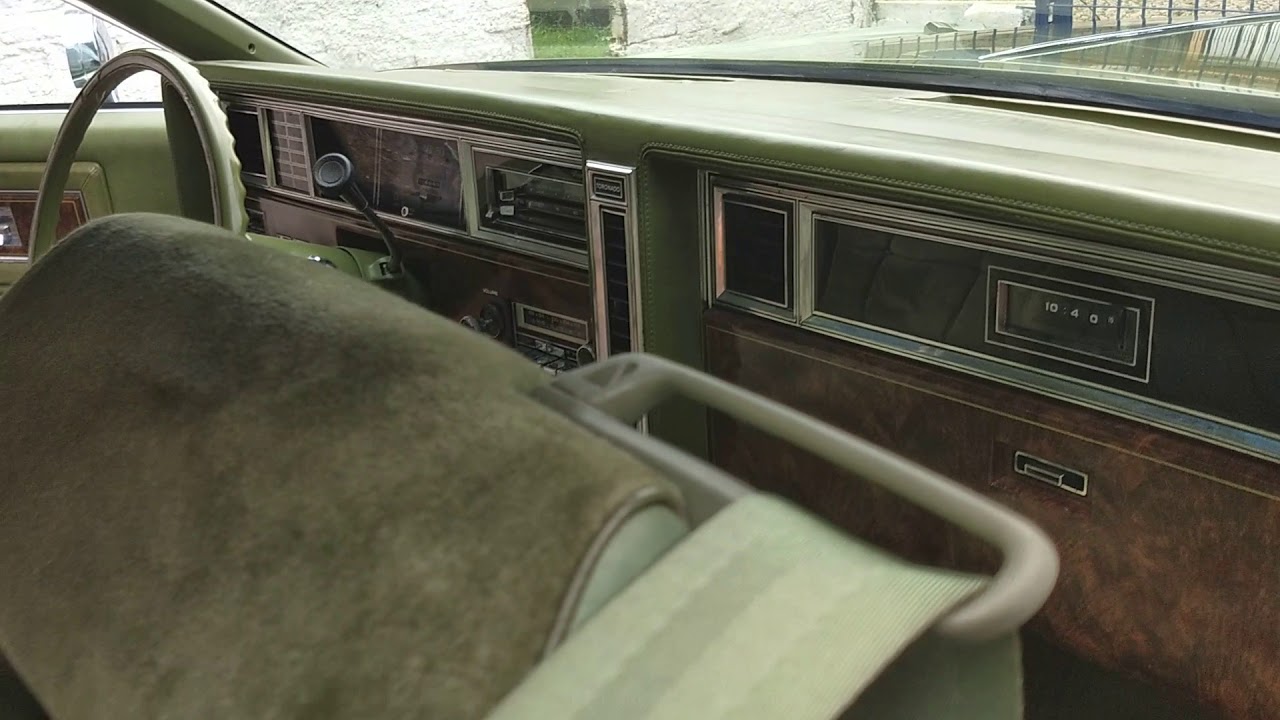 Oldsmobile Toronado 1979 Interior Luxuosa