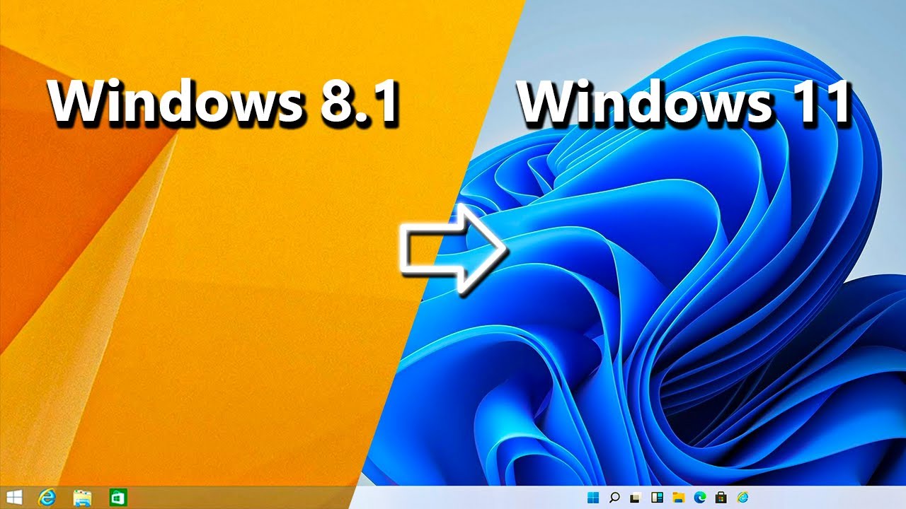 Windows 11: Upgrade process from Windows 8.1 [ISO Download] - YouTube