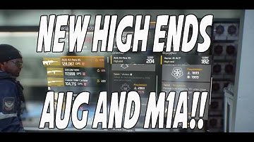 The Division - New High End Weapons/Blueprints| M1A & AUG! (Weekly Restock)