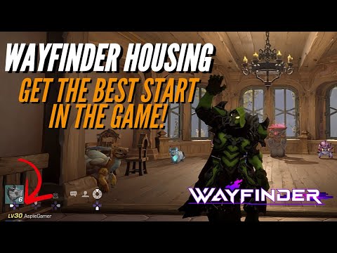 Wayfinder - Early Access and Player Housing #wayfinder #mmorpg #earlya, Game Recommendation