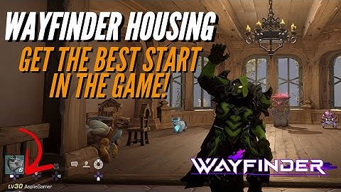 Wayfinder MMO Guide: MUST KNOW Housing Features! Get the BEST START in game! Early Access Gameplay.