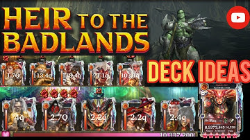 #138 #lgoh 🔥commander🔥HEIR TO THE BADLANDS🔥 #deck #ideas #gameplay #event