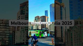 Melbourne Australia 2025, Princes Bridge View #walkthrough #beautifulcity #citylife