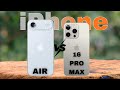iPhone Air VS iPhone 16 Pro Max