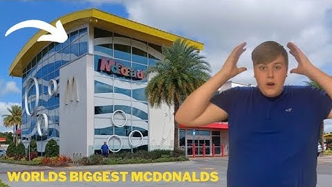 I visited the WORLDS biggest MCDONALDS (shocked) 🇺🇸