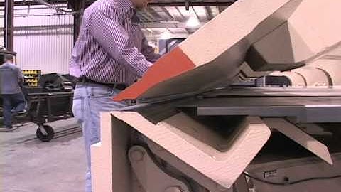 Bradbury Hydraulic Long Folding Machine