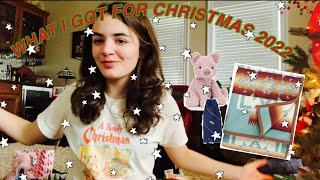 WHAT I GOT FOR CHRISTMAS 2022 || vlogmas day 25!