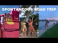 VLOG: spontaneous beach road trip with friends...