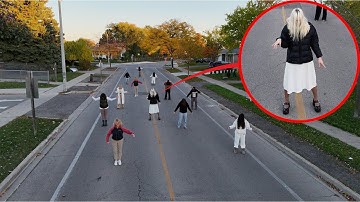 if you ever see your Neighbours Hiding Their Faces like this, RUN! (they went missing)