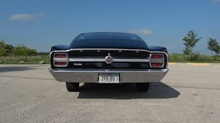 Survivor 1968 Ford Torino GT Fastback 390 CI in Black & Ride on My Car Story with Lou Costabile