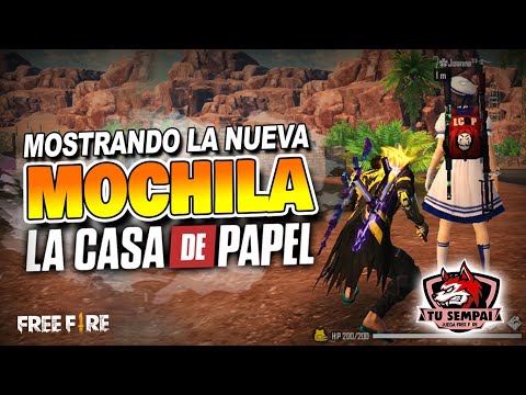 Ya Salio La Nueva Mochila De La Casa De Papel Free Fire