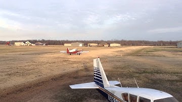 Piper PA-23 Apache Takeoff from 1AR9