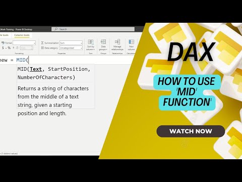 07 What is the use of MID Function