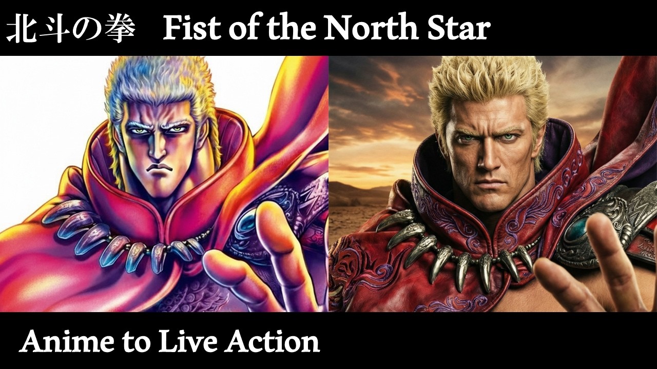 【Fist of the North Star in Real Life】(AI)北斗の拳実写化