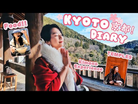 BEST TRIP to Kyoto + Osaka Japan🇯🇵🌸 Wearing Kimonos, Eating Japanese Food, EVERYTHING IS SO CUTE!🥹❤️