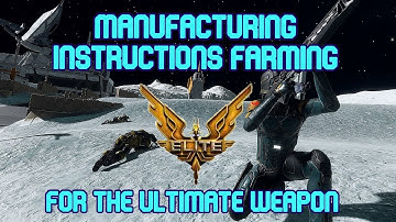 Elite Dangerous | Odyssey - Farming Manufacturing Instructions for your Weapon and Suit Upgrades
