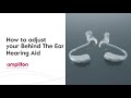 Learn How To Adjust Your Behind The Ear (BTE) Hearing Aid