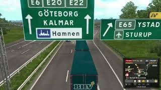 Euro Truck Simulator 2 Timelapse 528 Odense - Gothenburg (PROMODS)