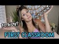 WHAT TO BUY YOUR FIRST YEAR OF TEACHING! - New Teacher Series #2