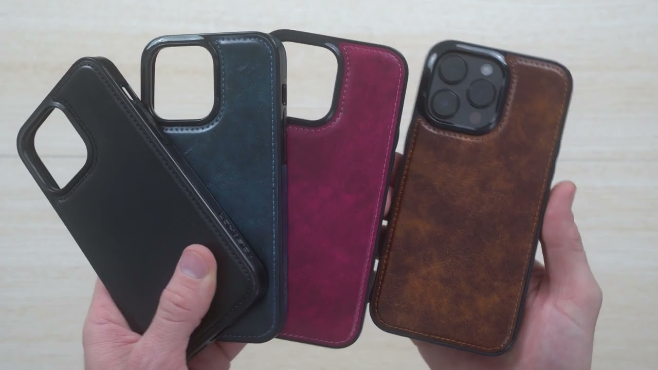  LOHASIC Magnetic Case for iPhone 14 Pro Max Leather