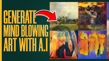 How To Generate MINDBLOWING A.I. Art Using For FREE (2022)