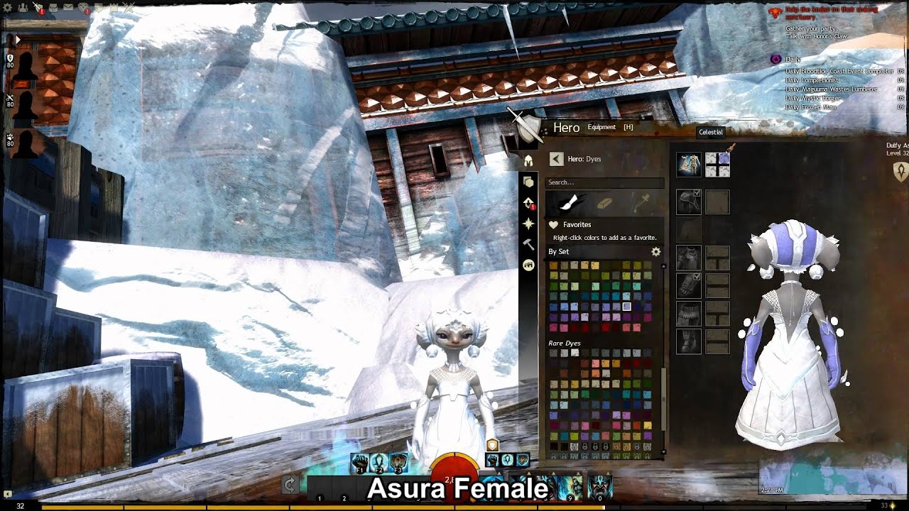 GW2 Wedding Attire Outfit on all races/gender (1000 gems) YouTube