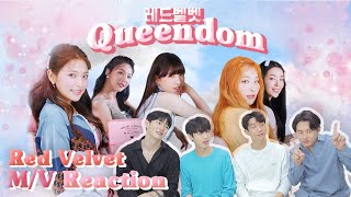 [Rus sub] 👸 Конец длинного поле пустым, королева вернулась! 👸 | red velvet queendom mv reaction