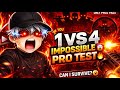 FF LIVE TOP 1 GUILD TEST 1VS4 ROAD TO 8K LIVE GUILD TESTING#fflive#live#ff