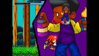 Mugen Darnell (Newgrounds) Vs Knuckles