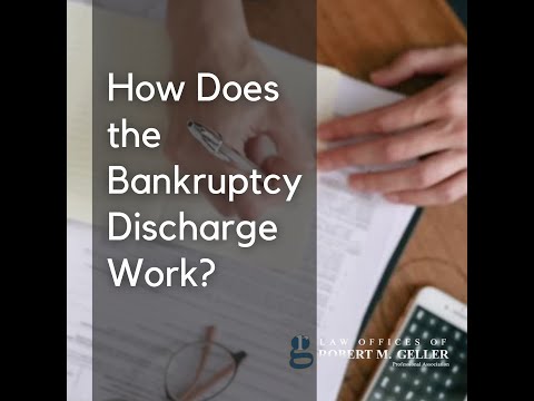 Copy Of Bankruptcy Discharge