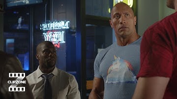 Central Intelligence | Bar Fight Scene - "I Don