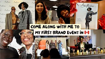 My First Brand Event In Canada: Celebrating Black History Month With Shea Moisture in Toronto | VLOG