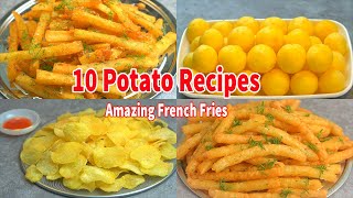 10 Easy Potato Recipes! Collections! French Fries, Potato Sticks, Bubble Potato