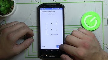Pattern Option in DOOGEE S70 Security Settings - Hide Pattern Line