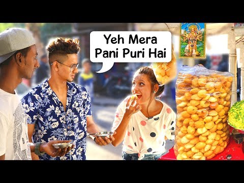 eating-girl-"pani-puri"-prank-of-strangers-|-prank-gone-wrong-|-#youtubewale-#pranks