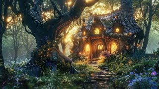 Peaceful Mysterious Hobbit House I Magical Forest Music I Magical Forest Music Helps Heal the Soul