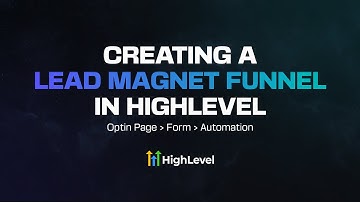 Build a Lead Magnet Funnel from Scratch Using High-Level Software | Step-by-Step Guide